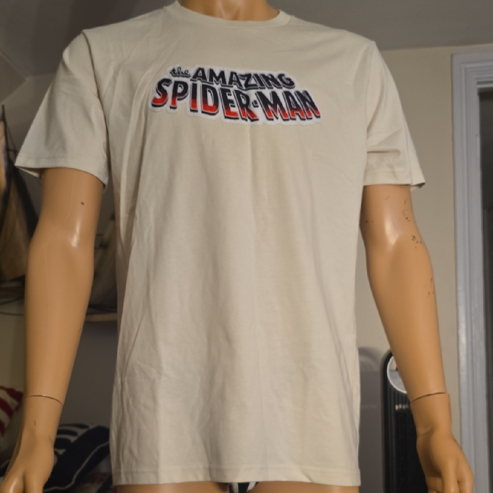 Marvel Spider-Man Short Sleeve Tee - Cream